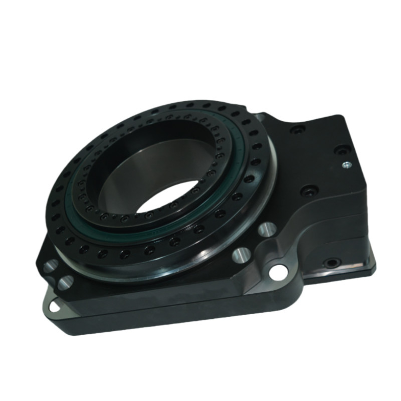 Baixo ruído Alto torque de precisão Távola rotativa oca 35mm Diâmetro oca caixa de engrenagens rotativa oca atuador