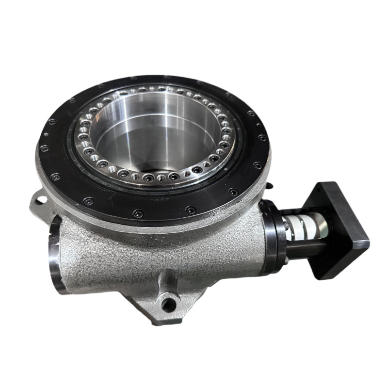 Baixo Ruído Alto Torque Precisione Engrenagem de Mesa Rotativa Direção Posicionamento preciso Plataforma Rotativa Oca