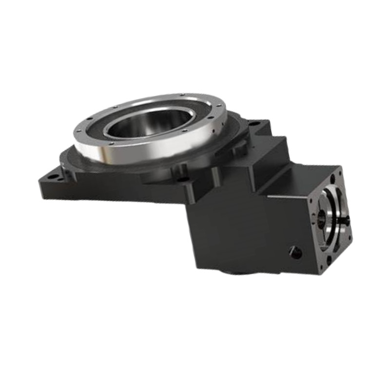 Tabela rotativa oca atuador de ângulo direito plataforma rotativa Tabela para usinagem CNC