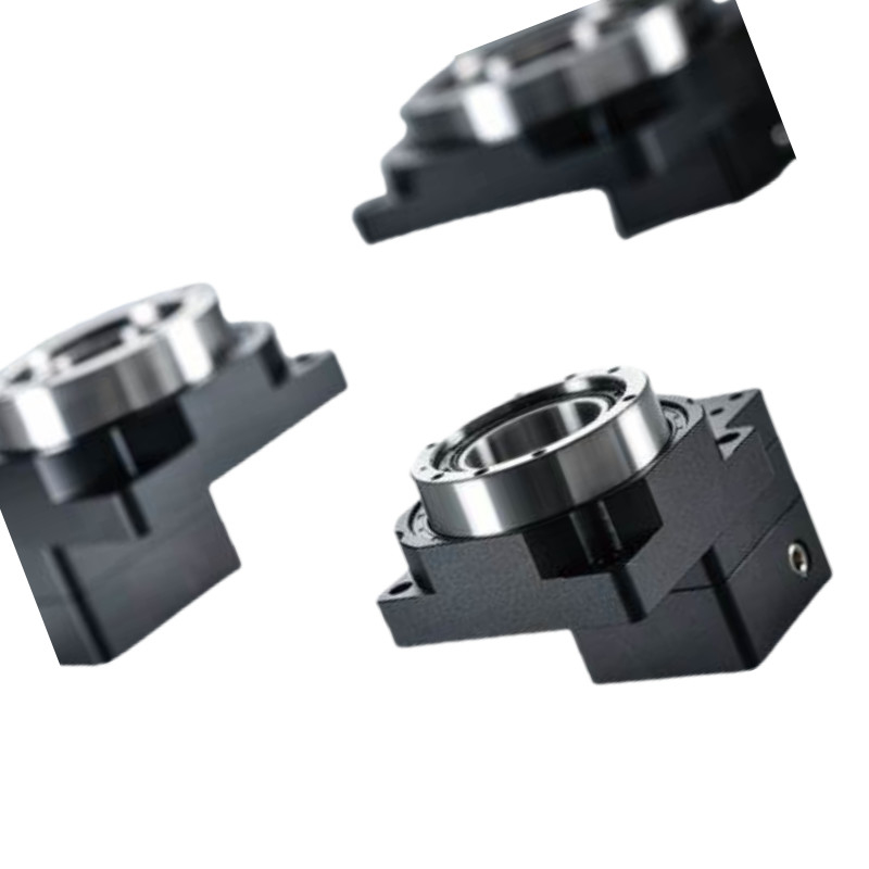 Tabela rotativa oca atuador de ângulo direito plataforma rotativa Tabela para usinagem CNC
